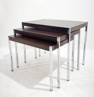 Mid Century Modern Nesting Tables 1970s