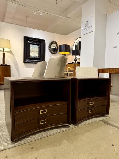 Mid Century Modern Nightstands by Paul Frankl 1950s