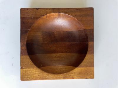 Mid Century Modern Ombr Wood Catchall