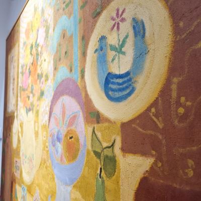 Mid Century Modern Painting by Jos Seeuws