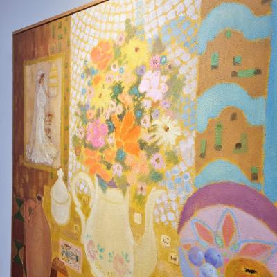 Mid Century Modern Painting by Jos Seeuws