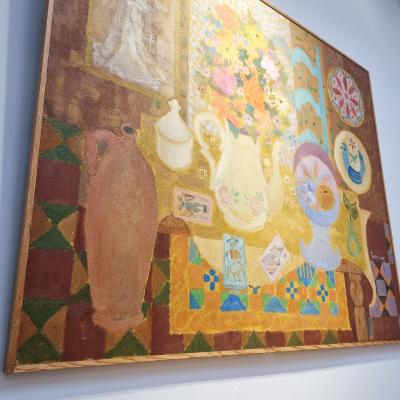 Mid Century Modern Painting by Jos Seeuws