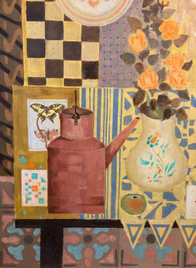 Mid Century Modern Painting by Jos Seeuws