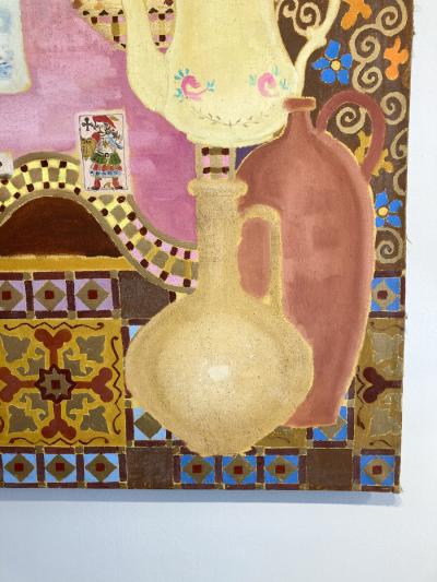 Mid Century Modern Painting by Jos Seeuws