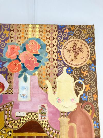 Mid Century Modern Painting by Jos Seeuws