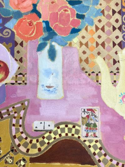 Mid Century Modern Painting by Jos Seeuws