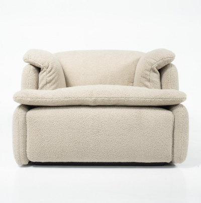 Mid Century Modern Pair of Armchairs New Upholstery