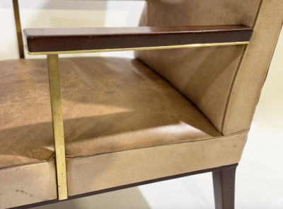 Mid Century Modern Pair of Armchairs c 1950