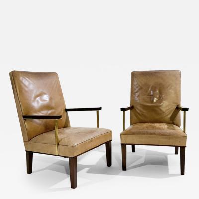 Mid Century Modern Pair of Armchairs c 1950