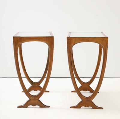 Mid Century Modern Pair of Side tables by Brazilian Designer 1950s