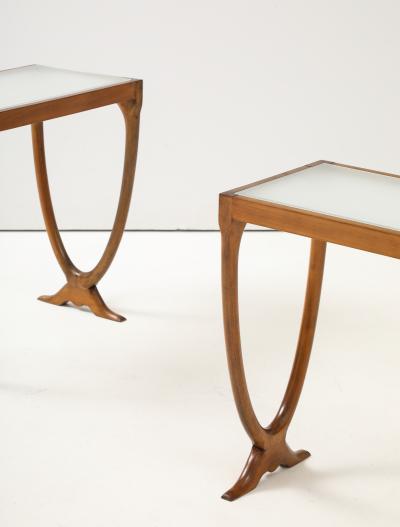 Mid Century Modern Pair of Side tables by Brazilian Designer 1950s