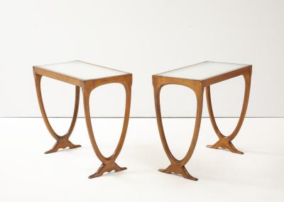 Mid Century Modern Pair of Side tables by Brazilian Designer 1950s