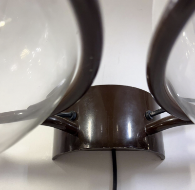 Mid Century Modern Pair of Wall Lights by Gino Sarfatti 1960s