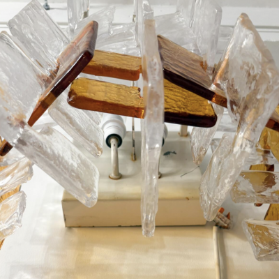 Mid Century Modern Pair of Wall light by Carlo Nason 1960s