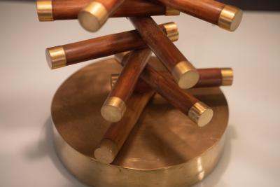 Mid Century Modern Pair of table lamps by Brazilian Designer Brazil 1960s