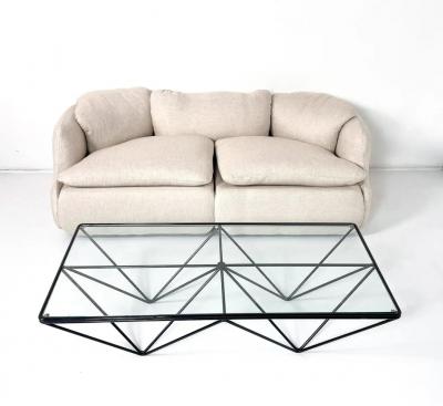 Mid Century Modern Paolo Piva Coffee Table 1970s