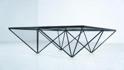 Mid Century Modern Paolo Piva Coffee Table 1970s
