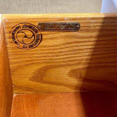 Mid Century Modern Paul Frankl Style Dresser Nightstands Lacquer John Stuart