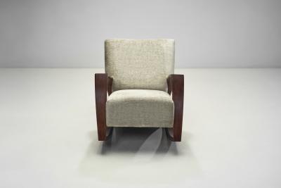 Mid Century Modern Rocking Chair Europe Mid 20th century