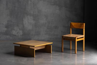 Mid Century Modern Scandinavian Coffee Table Denmark 1970s