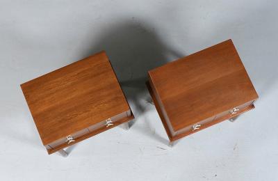 Mid Century Modern Sculpted Floating Night Stands by Weiman