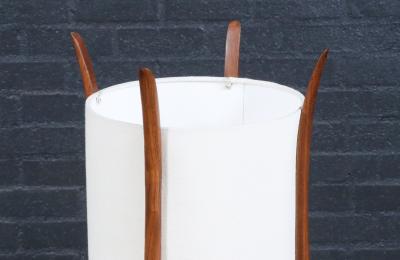 Mid Century Modern Sculpted Floor Lamp by Roller Lamp Co 