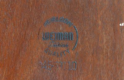 Mid Century Modern Sculpted Highboy Dresser by Weiman