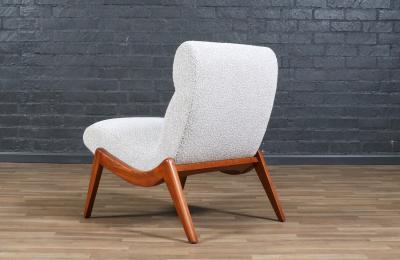 Mid Century Modern Sculpted Slipper Chair