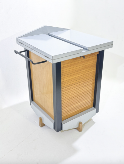 Mid Century Modern Secretary Memphis Style 1980