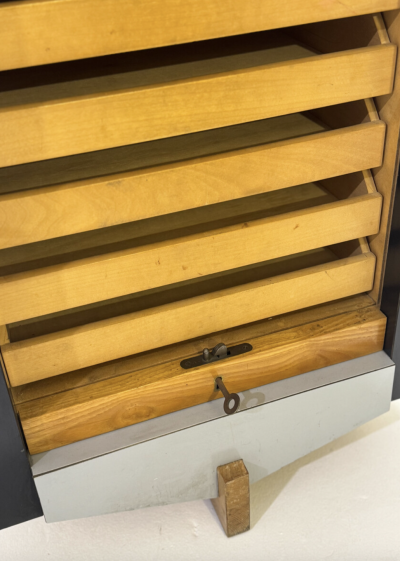 Mid Century Modern Secretary Memphis Style 1980