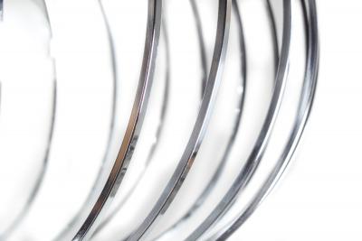 Mid Century Modern See Through Chandelier by Gaetano Scolari for Lightolier