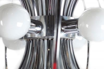 Mid Century Modern See Through Chandelier by Gaetano Scolari for Lightolier