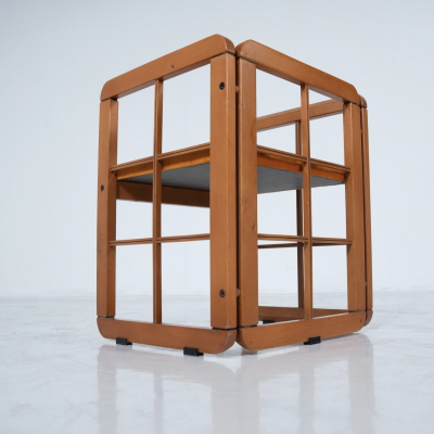 Mid Century Modern Set of 4 Armchairs by Franco Poldarreti Caccia alla Volpe