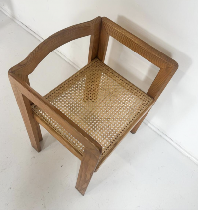 Mid Century Modern Set of 6 Armchairs by Derk Jan De Vries 1960s