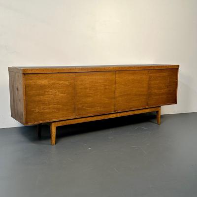 Mid Century Modern Sideboard Credenza Rustic Provincial Cabinet Slate Top