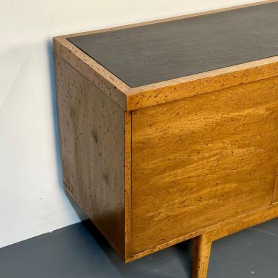 Mid Century Modern Sideboard Credenza Rustic Provincial Cabinet Slate Top
