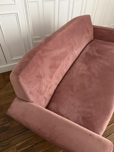 Mid Century Modern Sofa M538 by Studio APA for Lenzi Italy 1960s
