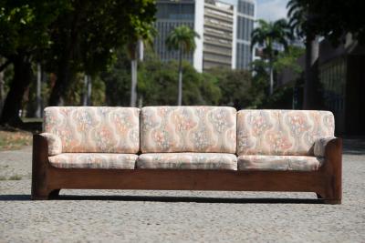Mid Century Modern Sofa by Brazilian Designer 1960s