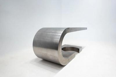 Mid Century Modern Steel Desk Diapason by Marzio Cecchi 1968