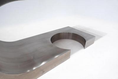 Mid Century Modern Steel Desk Diapason by Marzio Cecchi 1968