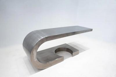 Mid Century Modern Steel Desk Diapason by Marzio Cecchi 1968