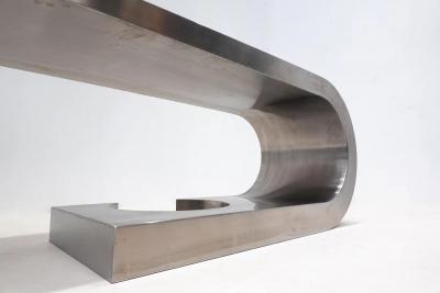 Mid Century Modern Steel Desk Diapason by Marzio Cecchi 1968