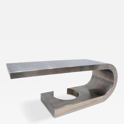 Mid Century Modern Steel Desk Diapason by Marzio Cecchi 1968
