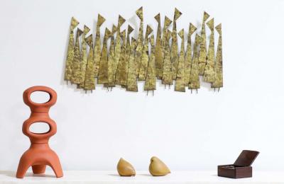 Mid Century Modern Studio Craft Rosewood Jewelry Box