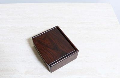 Mid Century Modern Studio Craft Rosewood Jewelry Box