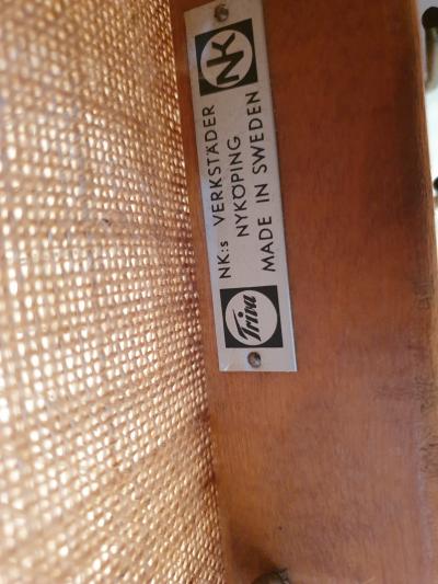 Mid Century Modern Swedish daybed by NK Verkstader Nykoping