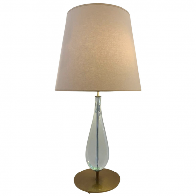 Mid Century Modern Table Lamp model 2206 by Max Ingrand for Fontana Arte