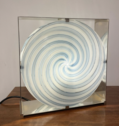 Mid Century Modern Table lamp by Carlo Nason for Mazzega Italy