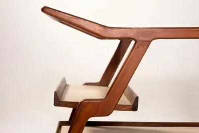 Mid Century Modern Tea Cart by Brazilian Designer 1960s