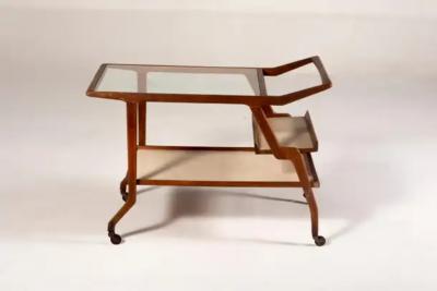 Mid Century Modern Tea Cart by Brazilian Designer 1960s